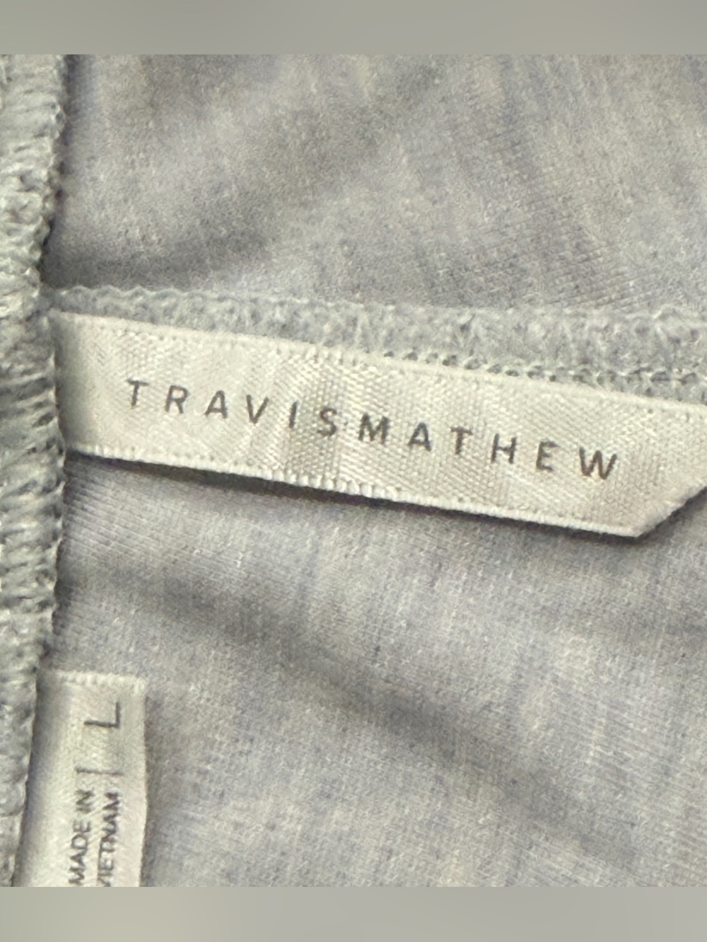 Travis Mathew Shorts Athens 2.0 Women Large Light Gray High Rise Patch Pockets‎ - Picture 2 of 11